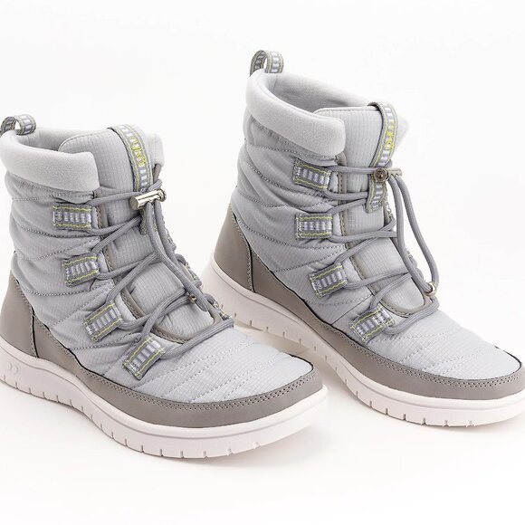 new Ryka Water Repellent Nylon Winter Boots Senna 3 in vapor grey - Picture 1 of 6